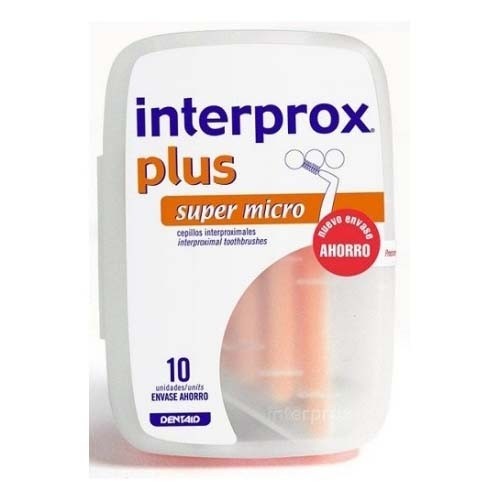 CEPILLO ESPACIO INTERPROXIMAL - INTERPROX PLUS (SUPER MICRO ENVASE AHORRO 10 U)