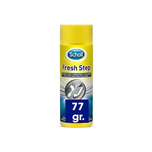 SCHOLL FRESH STEP POLVOS 2 EN 1 PIES Y CALZADO (75 G)