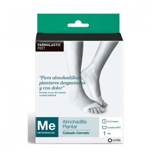 ALMOHADILLA PLANTAR - FARMALASTIC GEL DE SILICONA (T- 36-38)