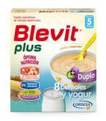 BLEVIT PLUS DUPLO 8 CEREALES Y YOGUR (600 G)