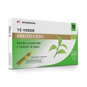 TE VERDE ARKOFLUIDO AMPOLLAS (10 VIALES)