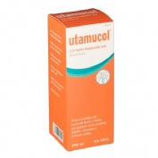 UTAMUCOL 2,5 mg/ml SUSPENSION ORAL , 1 frasco de 200 ml