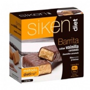 SIKEN DIET BARRITA VAINILLA CARAMELO (5 BAR 36 G)