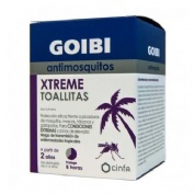 GOIBI ANTIMOSQUITOS XTREME TOALLITAS - REPELENTE (16 TOALLITAS)