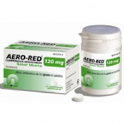 AERO RED 120 mg COMPRIMIDOS MASTICABLES SABOR MENTA, 40 comprimidos