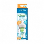 BIBERON BA CON TETINA DE NIVEL 2 - DR BROWN´S NATURAL FLOW (300 ML)